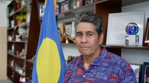 Palau's president, Surangel Whipps Jr., says China is using tourism as a political tool to pressure his country to sever ties with Taiwan