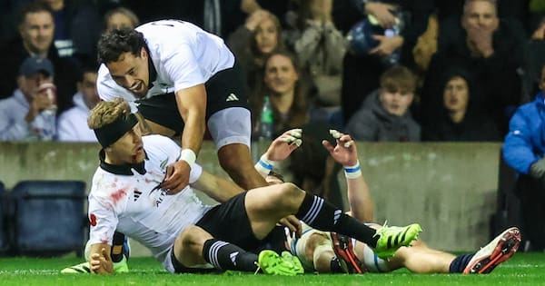 McKenzie shines brightest as All Blacks fight back against Scotland