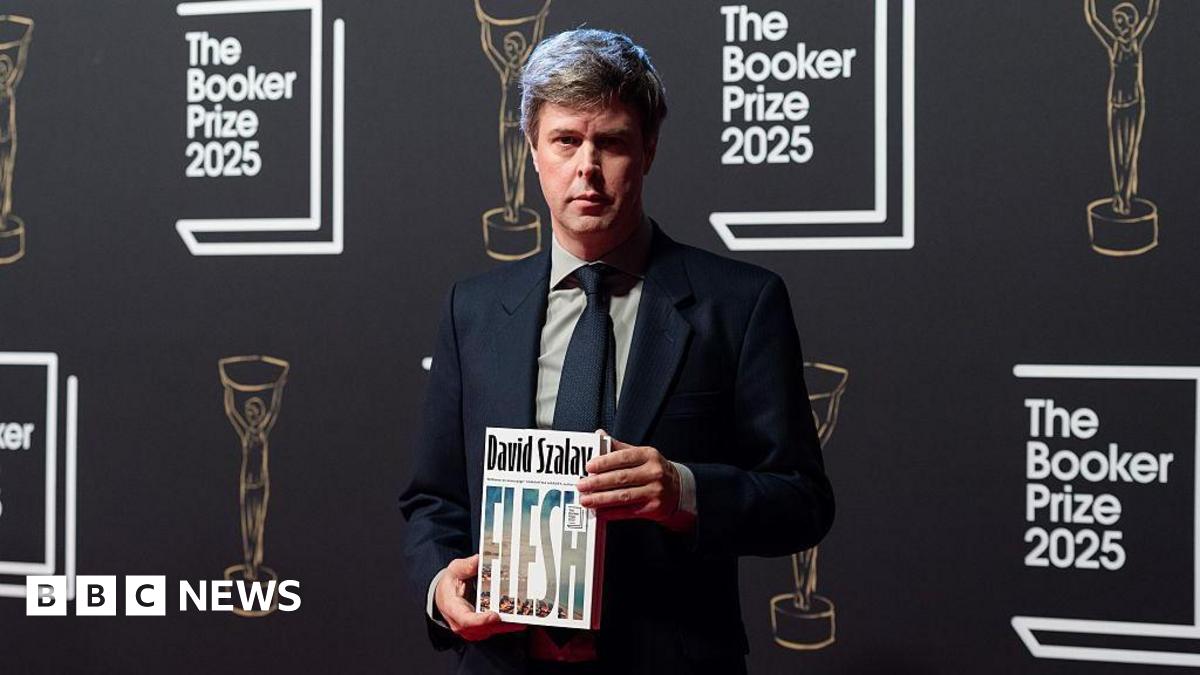 British-Hungarian author David Szalay's Flesh wins 2025 Booker Prize - live updates