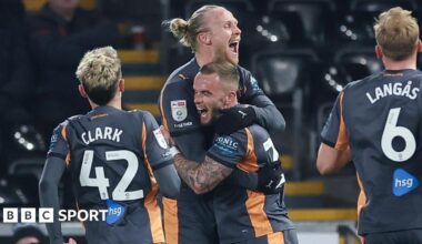 Swansea City 1-2 Derby County: Rams hold on as Vitor Matos era starts with defeat