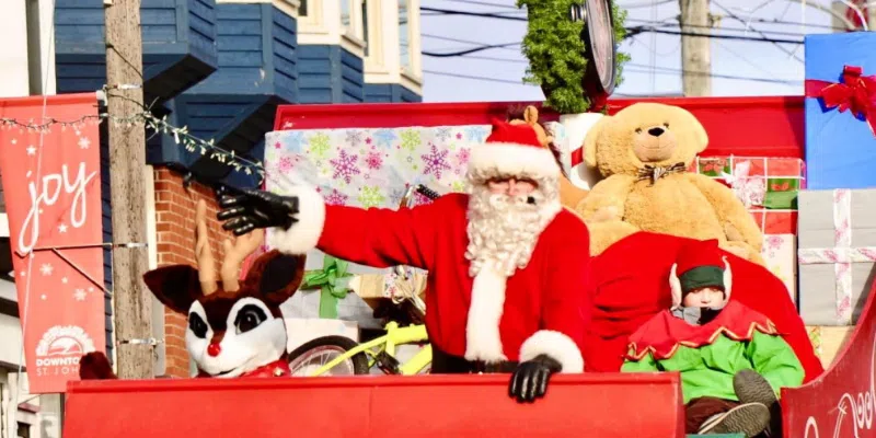 Sleigh Bells Ring: Santa's Coming to Town - Parade a Go in St. John's