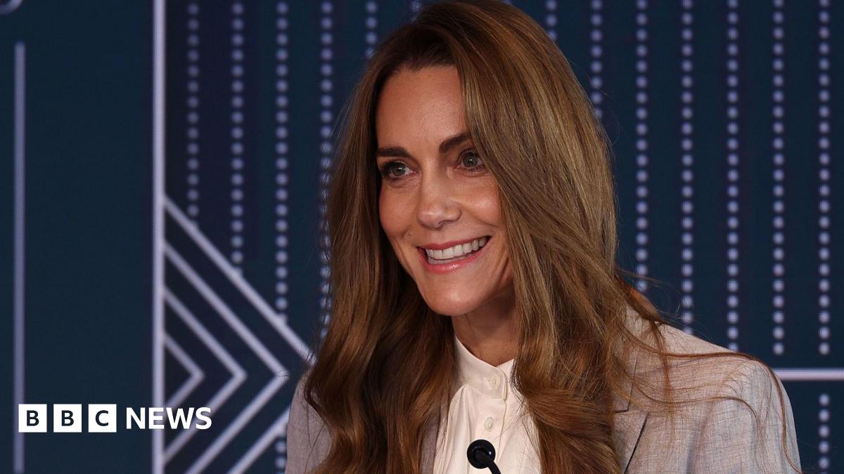 Catherine, Princess of Wales, speaking at a Future Workforce Summit in the City of London