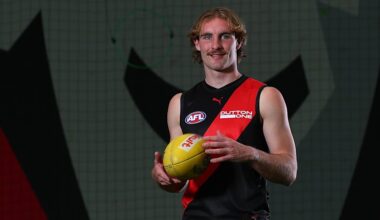 Essendon Bombers draftees Sullivan Robey, Dyson Sharp and Jacob Farrow eye Hawthorn Hawks blockbuster alongside Zach Merrett