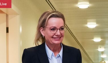 Andrew Hastie says Liberals should force double dissolution if they win after party room meeting; Sussan Ley’s leadership on the line; Michaelia Cash, Melissa McIntosh propose dumping net zero