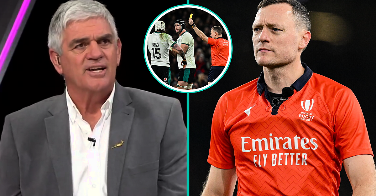Ex-Boks Head Coach Gushed Over 'Brave' Matthew Carley Refereeing In Ireland Loss
