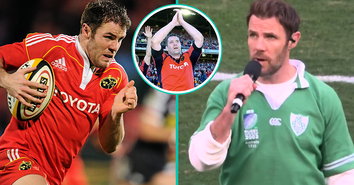 Ex-Munster Star Paid Poignant Axel Tribute During Ireland's Call Rendition In Chicago