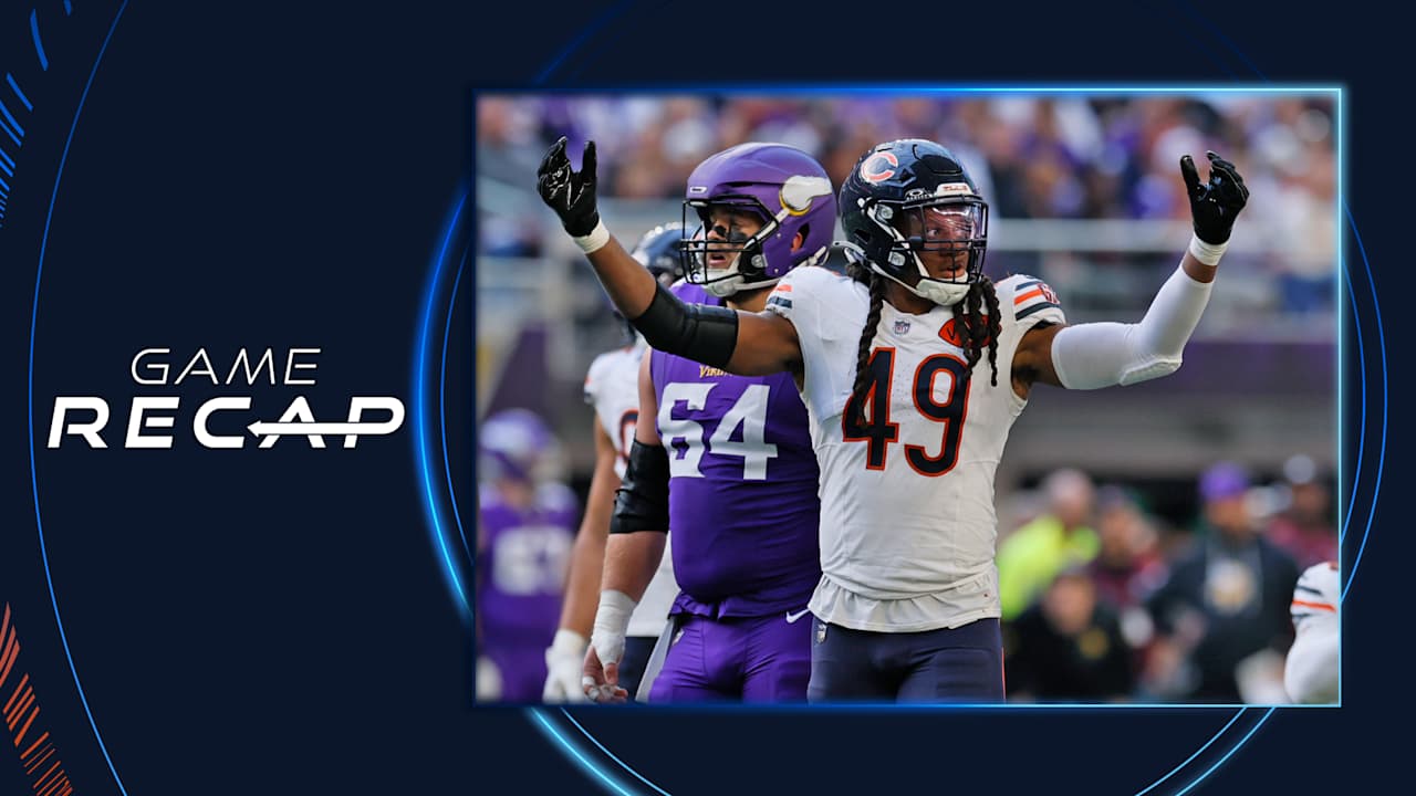 Bears pull out another comeback win, knock off Vikings in Minneapolis