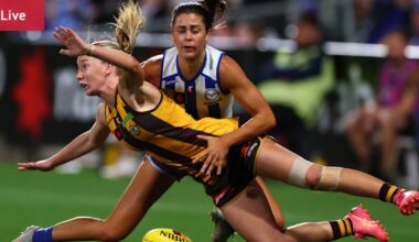 Follow AFLW finals week 1 qualifying final scores, results, odds, squads and start time from Ikon Park in Carlton