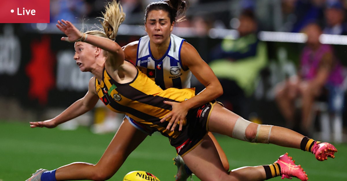 Follow AFLW finals week 1 qualifying final scores, results, odds, squads and start time from Ikon Park in Carlton