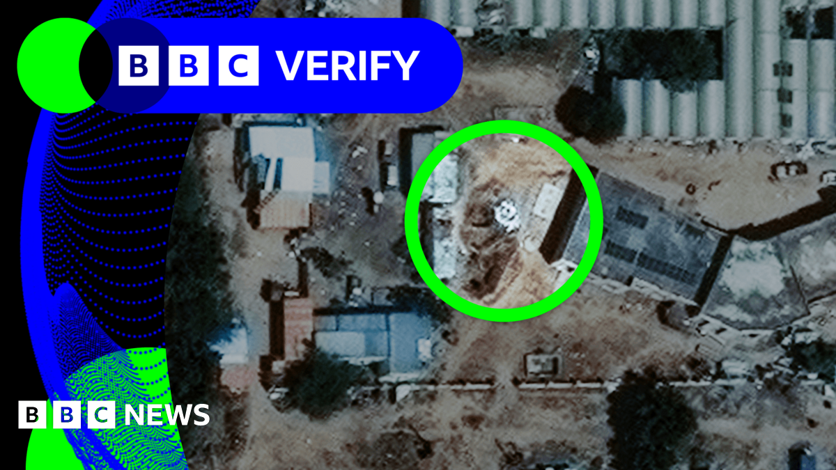 BBC Verify Live: Satellite image indicates burning of bodies after fall of Sudan's el-Fasher