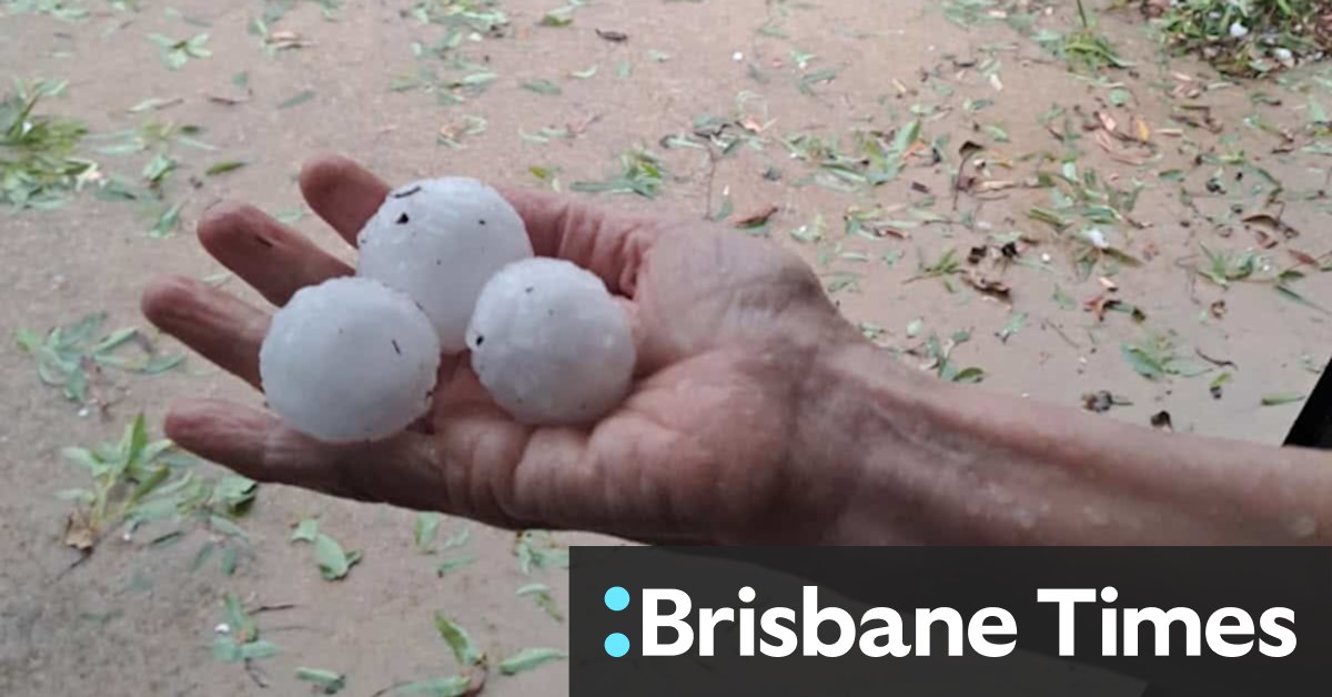 Nine injured as hail hits school fair, thousands lose power in SEQ storms