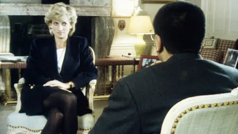 Princess Diana speaking to Martin Bashir on Panorama in 1995