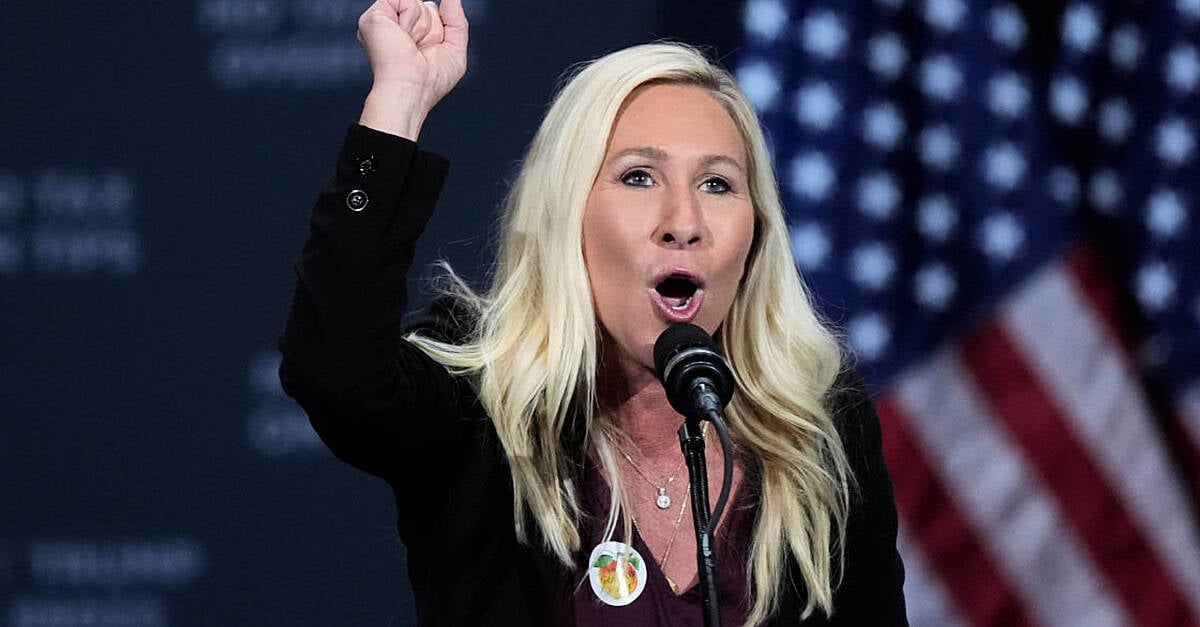 Former Trump loyalist Marjorie Taylor Greene resigning from US congress