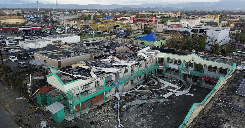 Jamaica Hurricane Melissa damage