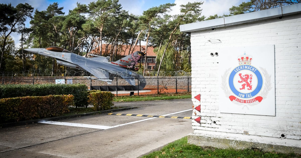 BELGIUM PEER KLEINE BROGEL MILITARY BASE ILLUSTRATION