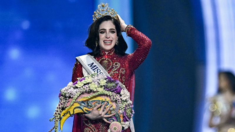Miss Universe 2025: Mexico Fatima Bosch crowned winner in Bangkok