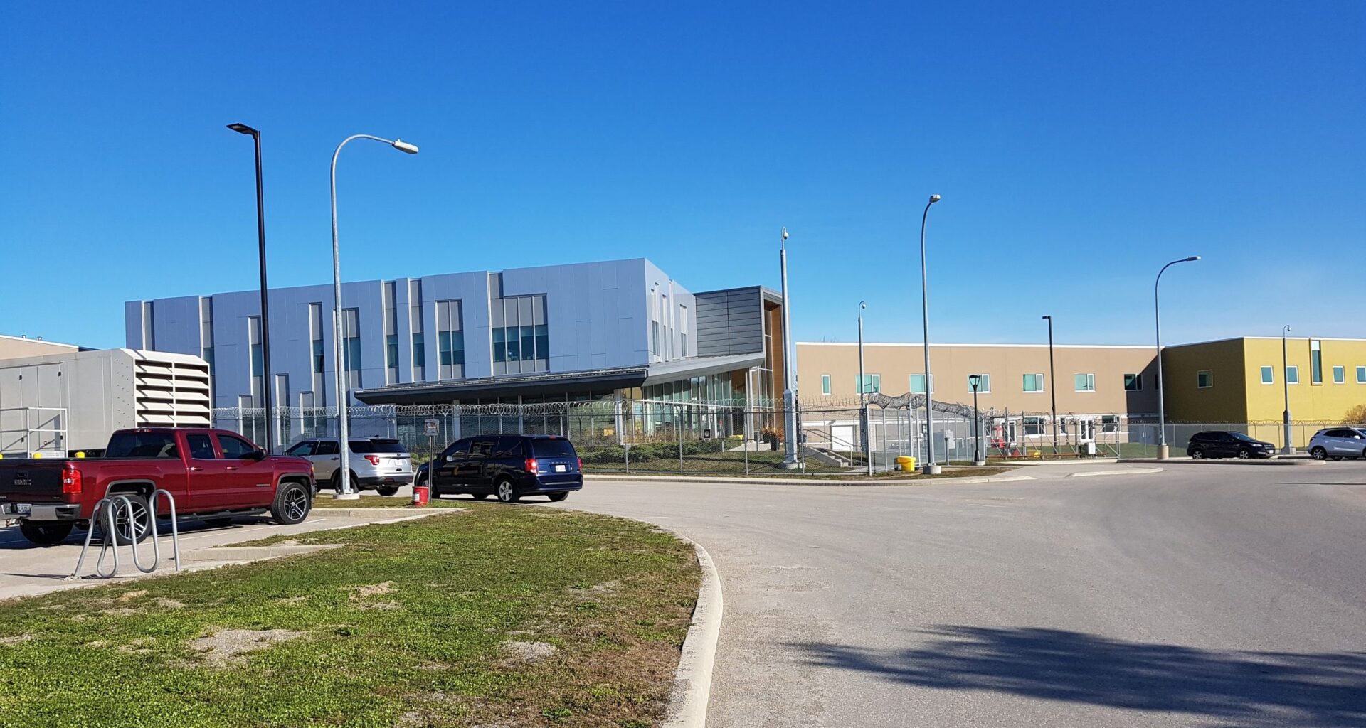 Man arrested for breaking into prison, assaulting two people