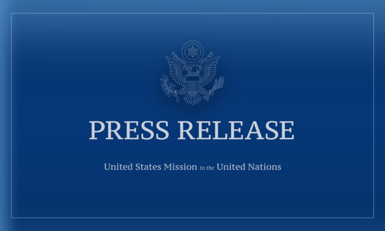 Key Regional Partners Stand Behind Gaza UN Security Council Resolution - United States Mission to the United Nations (.gov)