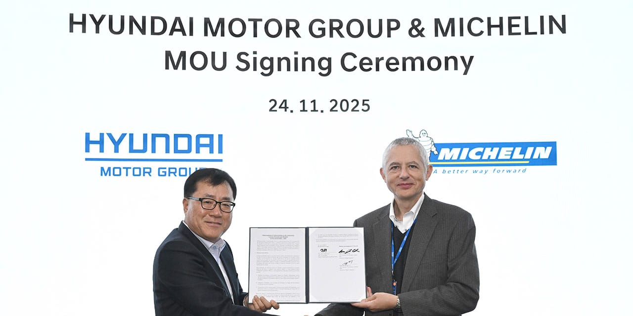 Hyundai Motor Group and Michelin Partner to Accelerate Next-Generation Tire Technologies for Future Mobility