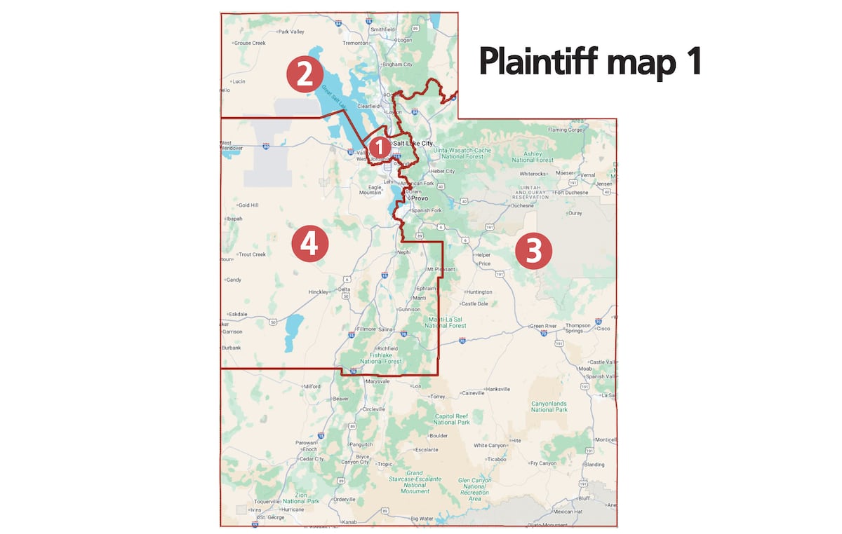 Utah's new congressional map. See which district you’ll be in during the 2026 midterms.