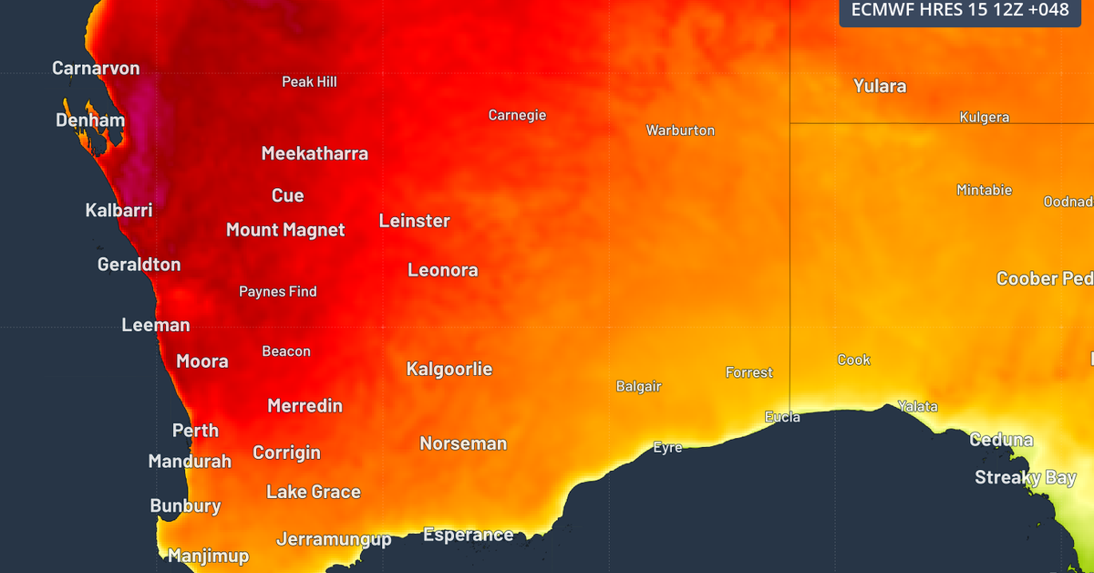One state to swelter through the hottest day in over a year tomorrow