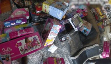 Thousands of toys found as police bust alleged shoplifting operation