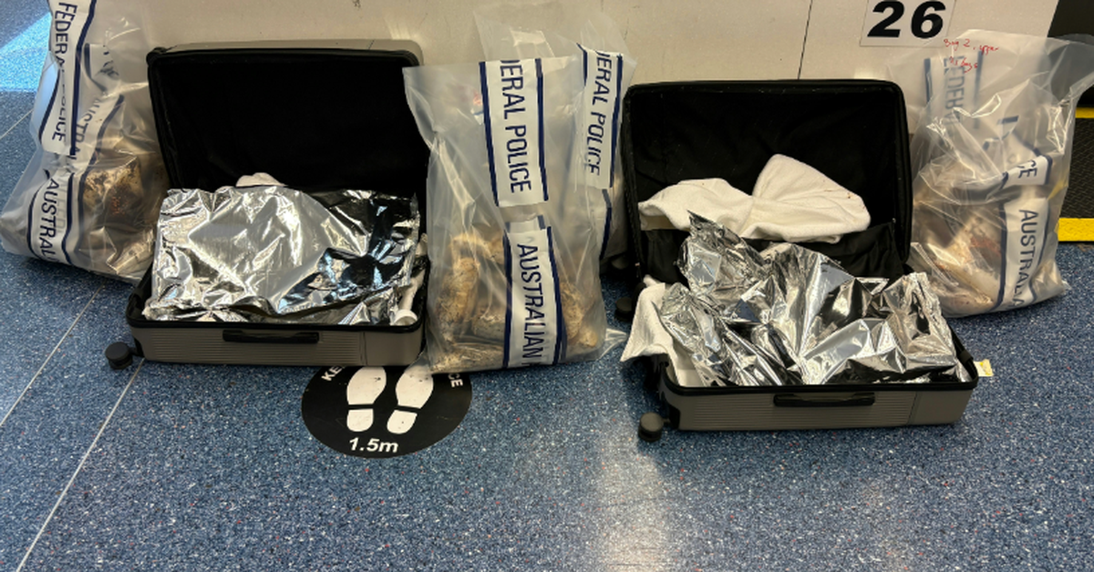 QLD woman charged over allegedly importing 39kg of chilli-covered drugs to Sydney Airport