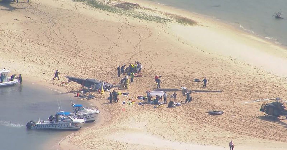 Moment of impact shown at Sea World fatal chopper crash inquest