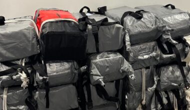 Over $170 million of cocaine found off the coast of Western Australia, four men charged