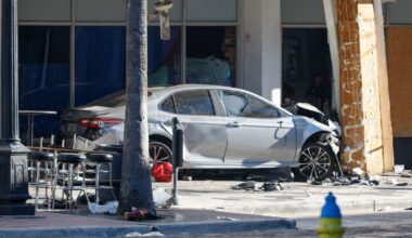 Four killed and multiple injured after car crashes into crowded Florida bar