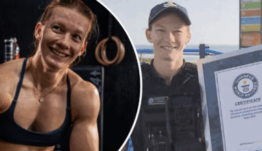Queensland cop beats pull-up world record with incredible effort