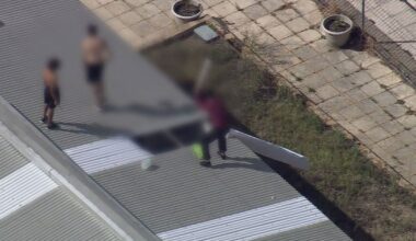 Youths removed from detention centre roof after 18-hour stand-off