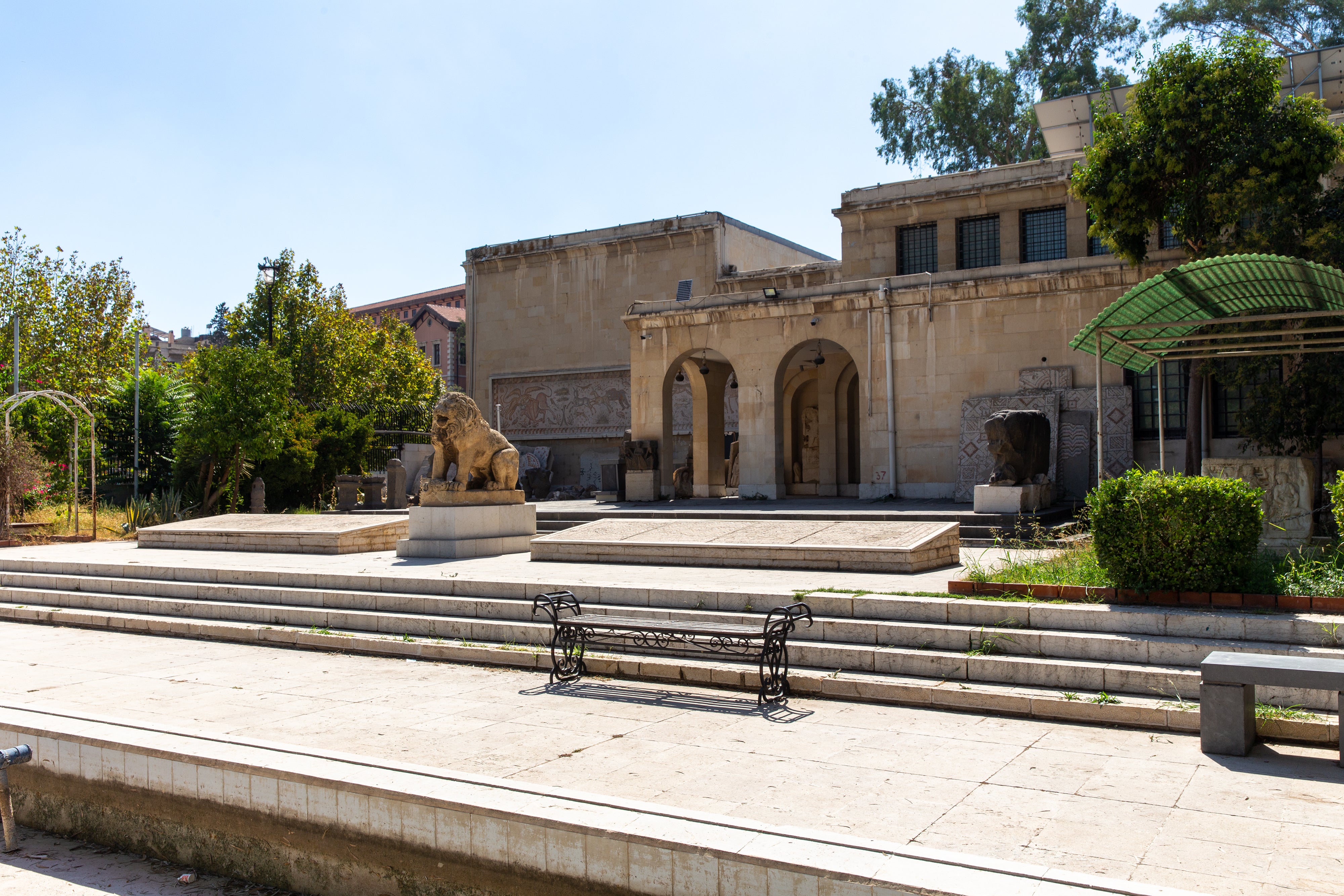 The National Museum of Damascus is the largest in Syria