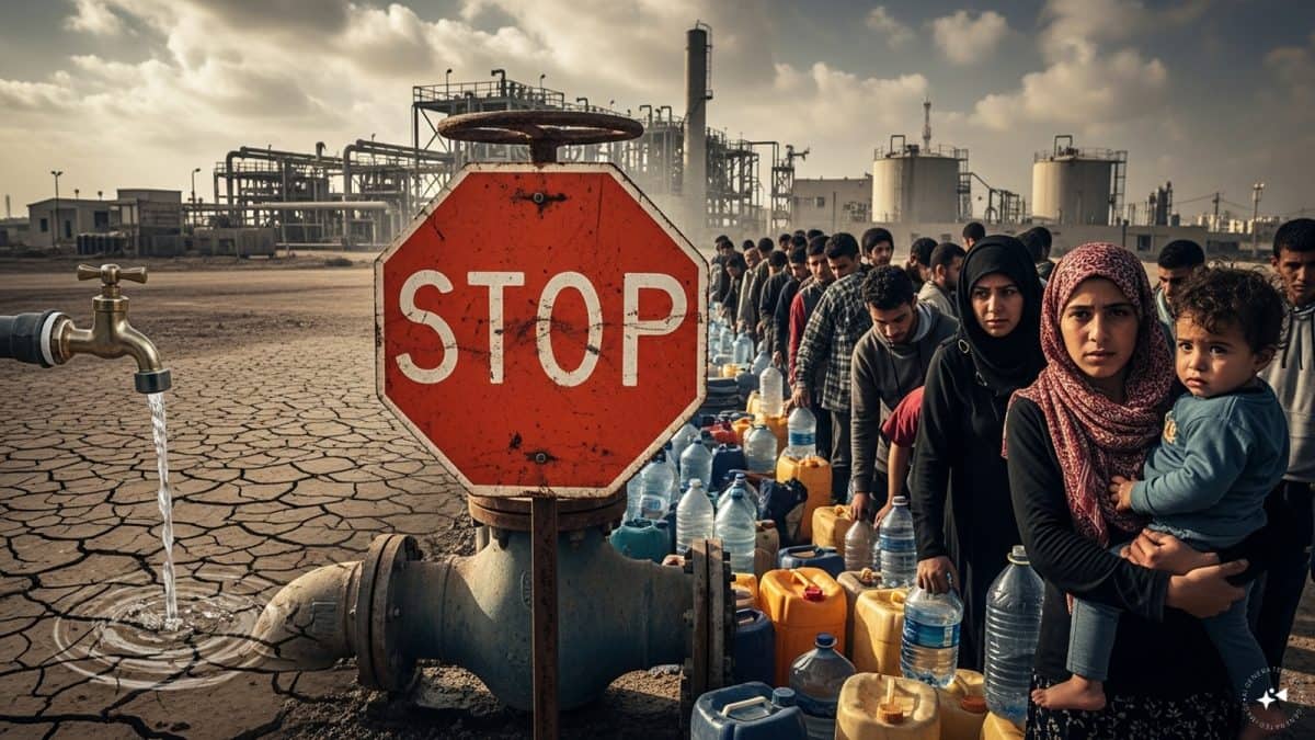 Gaza faces fresh water crisis as supplier halts services after Hamas detains staff – Firstpost