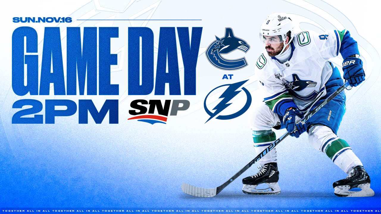 Game Notes: Canucks at Lightning