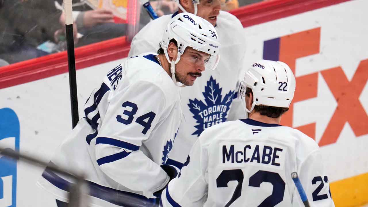 'A long time coming': Maple Leafs explode for feel-good rout over Penguins