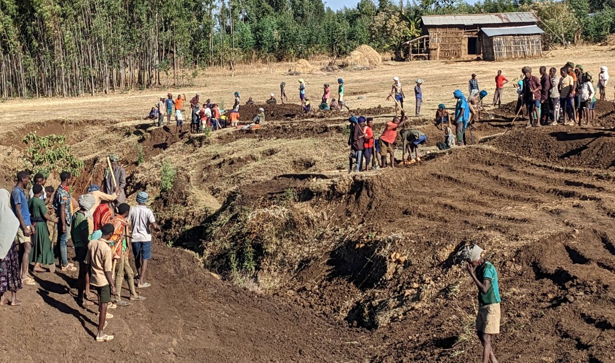 Once-Scarce Water Comes Back in North Mecha, Ethiopia