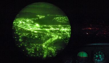 Rescue chopper pilot chases car after laser attack