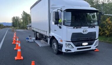 Heavy vehicle check finds a quarter with 'defective' brakes