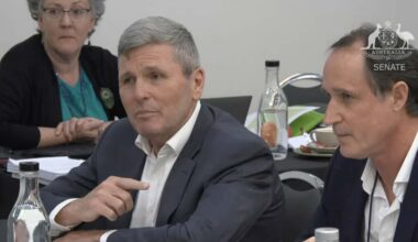 ‘Sloppy’, ‘misleading’, and funded by whom? Anti-renewable group under fire at Senate misinformation inquiry