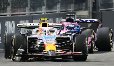Lawson finishes 16th in Vegas GP, Verstappen snatches win