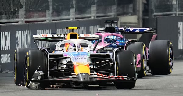 Lawson finishes 16th in Vegas GP, Verstappen snatches win