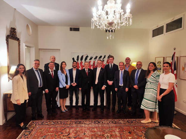 Holon Institute of Technology (HIT) and UK Abraham Accords Group (UKAAG) representatives 