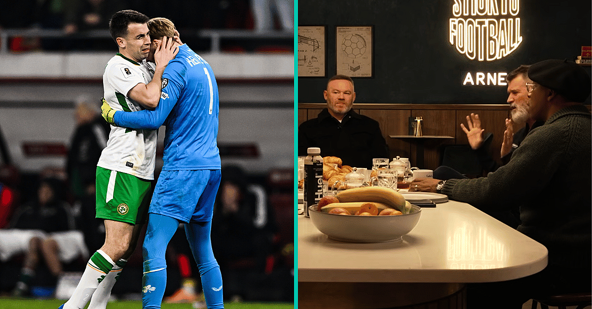 Roy Keane Rubbishes Rooney's 'Over The Top' Ireland Celebration Claim