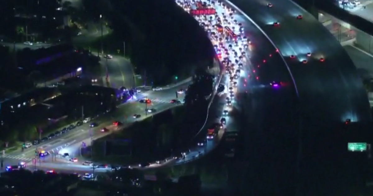 5 Freeway in Burbank shut down after suspect shoots police K9