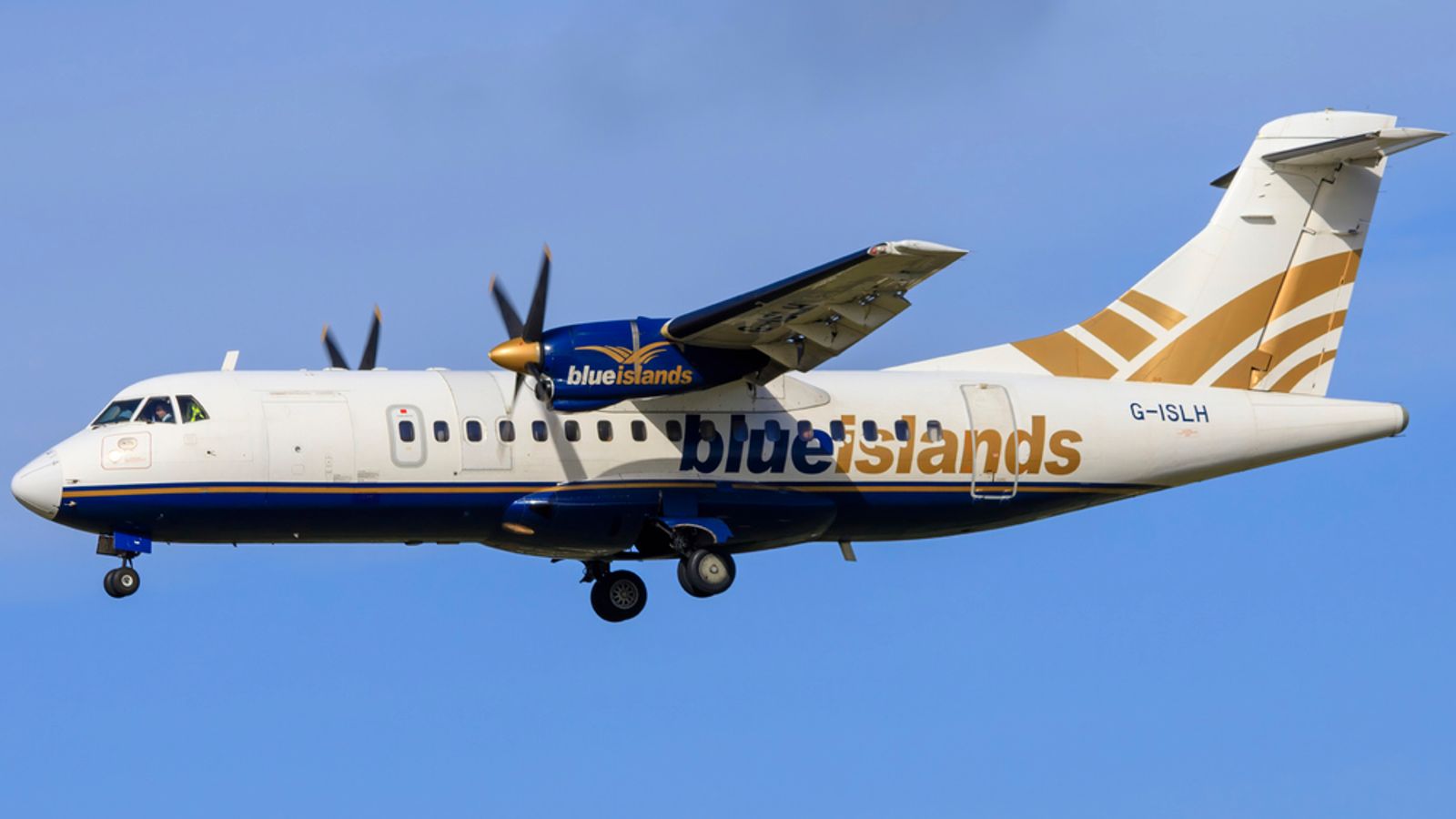 A Blue Islands plane pictured in 2019. Pic: iStock