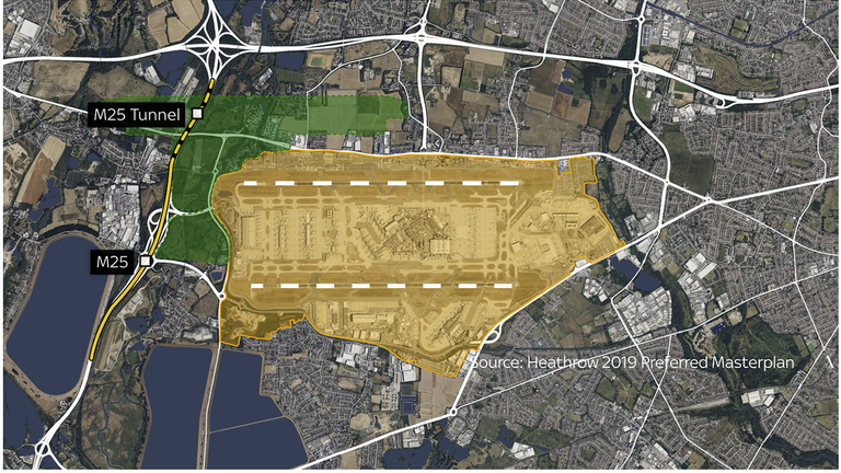 Heathrow's proposed third runway