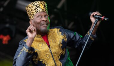 Jimmy Cliff during the Love Supreme Jazz Festival in 2019. Pic: Shutterstock