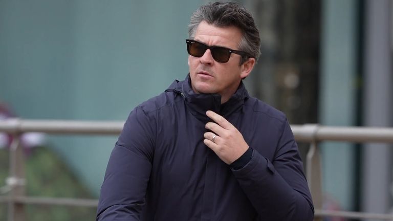 Barton arriving at Liverpool Crown Court earlier this week Pic: PA 