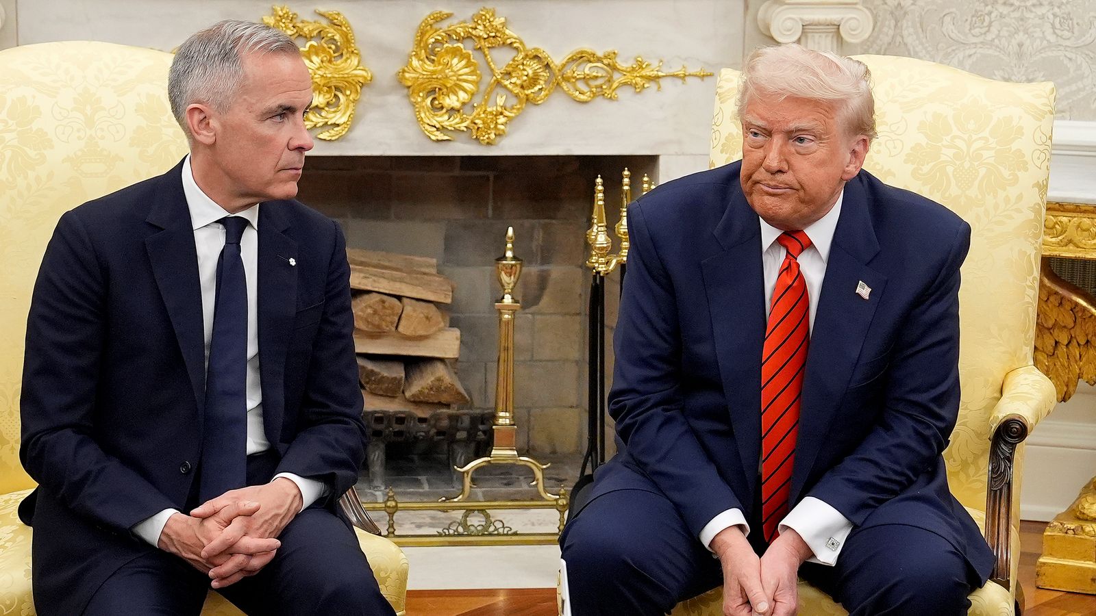 Mark Carney has said sorry to Donald Trump. File pic: Canadian Press/AP